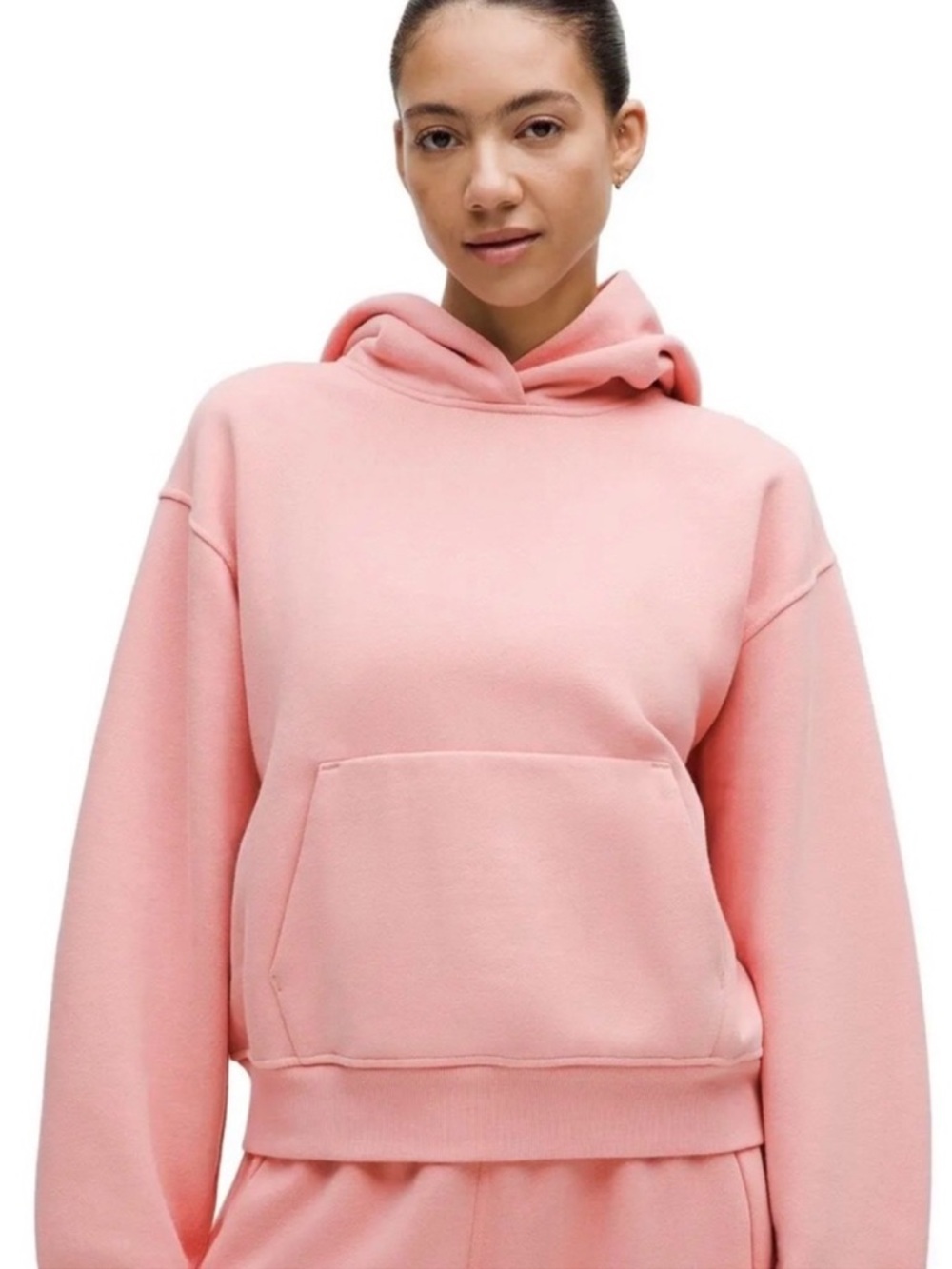 Lululemon Women’s Steady State Hoodie in Sold Out Tea Rose - XXS NWT